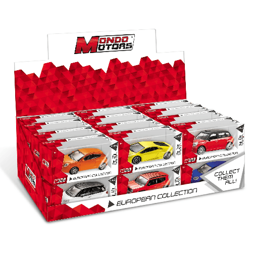 Senza marca MODELLINI AUTO DIE CAST MONDO MOTORS EUROPEAN COLLECTION 1:43 - 53220