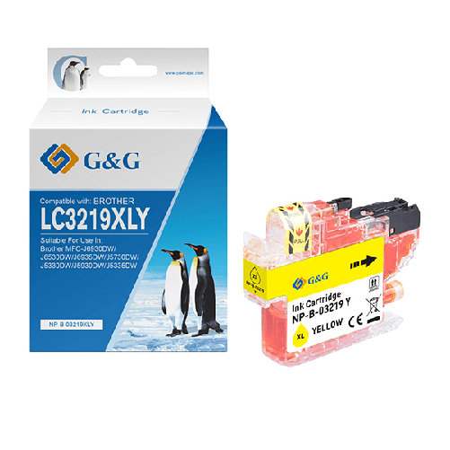 G&G Cartuccia ink compatibile GG Giallo per Brother MFC-J6930DW/J6530DW/J6935DW
