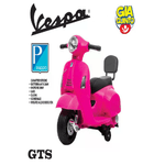 GIAQUINTO VESPA GTS PICCOLA ROSA