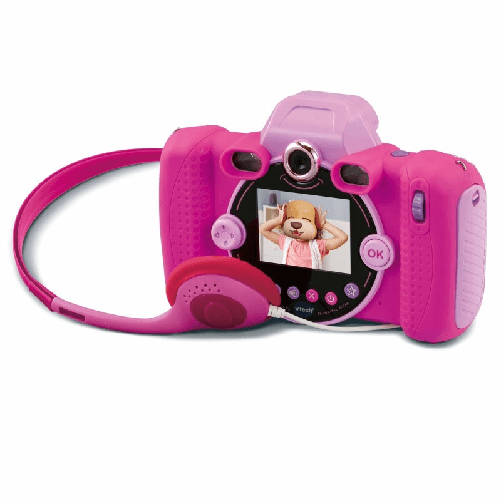 Vtech Macchina fotografica giocattolo per bambini Vtech Kidizoom Duo DX Rosa