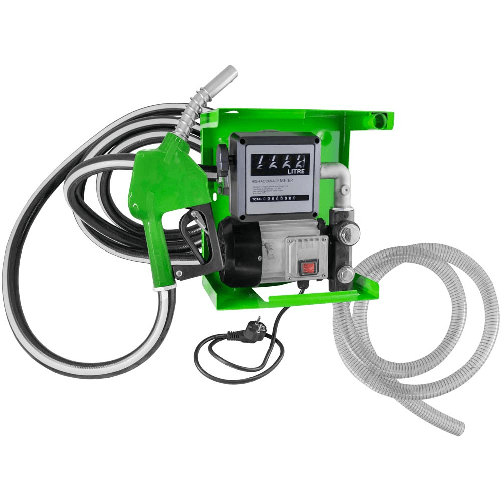 JBM POMPA PER IL TRAVASO DEL GASOLIO CON DOSATORE E INDICATORE (200-240V)