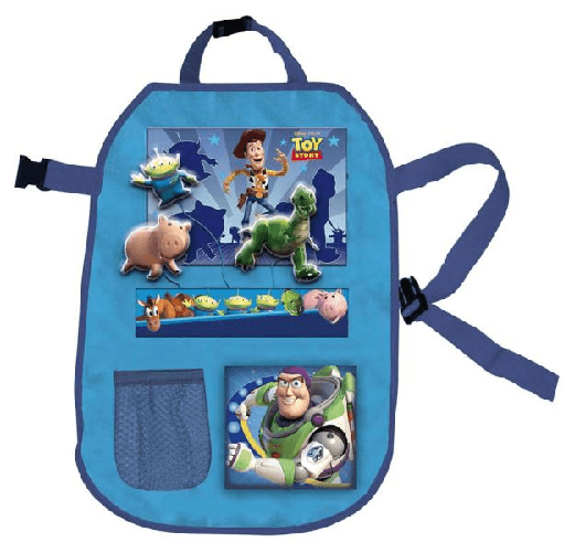Disney Organizer interattivo per schienale sedile anteriore Toy Story