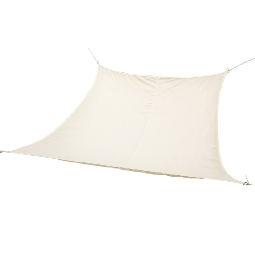 DKD Home Decor  Vele parasole DKD Home Decor Candela Beige Multicolore Acciaio inossidabile 500 x 500 x 2 cm 500 x