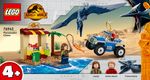 LEGO-Jurassic-World-76943-Inseguimento-dello-Pteranodonte-Giochi-per-bambini-di-4--Anni-con-Dinosauro-Giocattolo