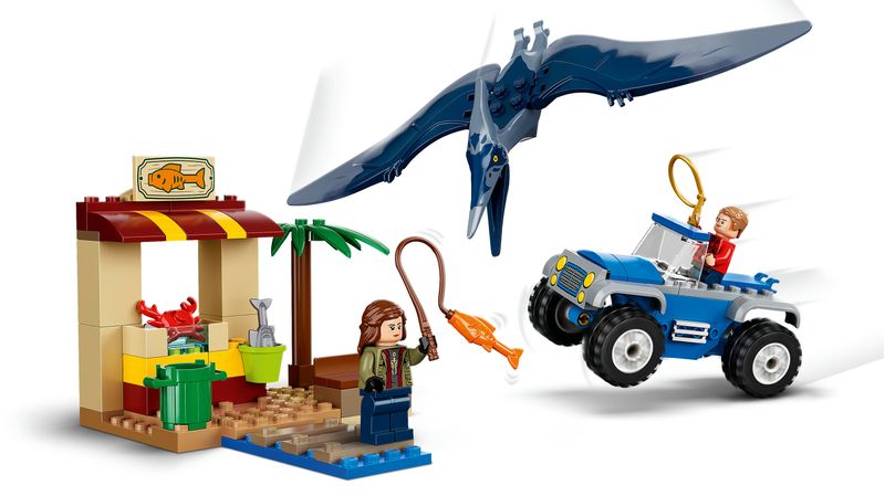 LEGO-Jurassic-World-76943-Inseguimento-dello-Pteranodonte-Giochi-per-bambini-di-4--Anni-con-Dinosauro-Giocattolo