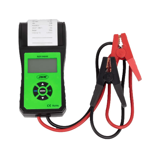 JBM TESTER BATTERIA CON FUNZIONE DI STAMPA