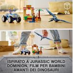 LEGO-Jurassic-World-76943-Inseguimento-dello-Pteranodonte-Giochi-per-bambini-di-4--Anni-con-Dinosauro-Giocattolo