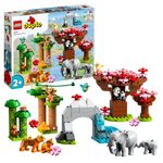 LEGO-DUPLO-10974-Animali-dell’Asia-Tappetino-da-Gioco-con-Elefante-Giocattolo-e-Mattoncino-con-Suoni-Giochi-per-Bambini