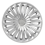 Cora Set 4 copricerchi 14'' Alulook Joy Silver
