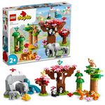 LEGO-DUPLO-10974-Animali-dell’Asia-Tappetino-da-Gioco-con-Elefante-Giocattolo-e-Mattoncino-con-Suoni-Giochi-per-Bambini