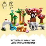 LEGO-DUPLO-10974-Animali-dell’Asia-Tappetino-da-Gioco-con-Elefante-Giocattolo-e-Mattoncino-con-Suoni-Giochi-per-Bambini