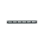 Panduit-24-port-Modular-Patch-Panel-6-Removable-Faceplates-1U