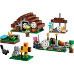 LEGO Minecraft 21190 Il Villaggio Abbandonato, Set di Costruzioni, Accampamento per Cacciatore di Zombie con Accessori