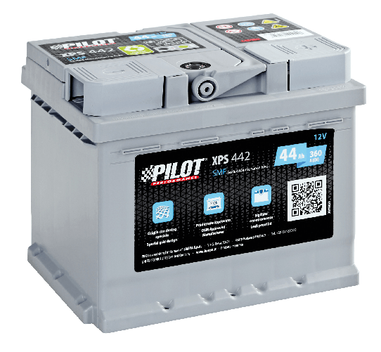 Pilot Batteria 12V - Pilot SMF - 44 Ah - 360 A - LB1