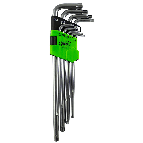JBM SET DI 9 UGELLI TORX (EXTRA LUNGHI)