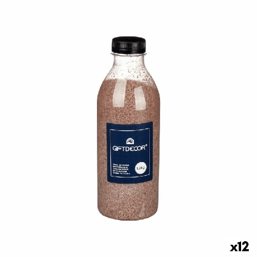 Gift Decor Sabbia decorativa Marrone 1,2 kg (12 Unità)