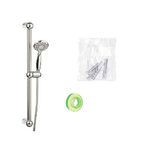 Berilo Set doccia Berilo 168 Bianco Argentato Metallo