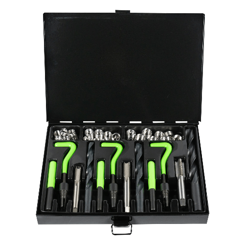 JBM SET DI RIPARAZIONE FILETTI CON INSERTI HELICOIL