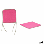 Gift Decor Cuscino per sedie 38 x 2,5 x 38 cm (4 Unità)