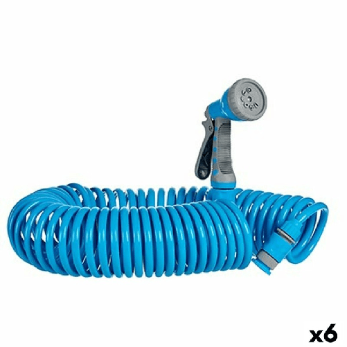 Ibergarden Set di Tubi flessibili con accessori Ibergarden CO12540 Nylon ABS 15 m (6 Unità)