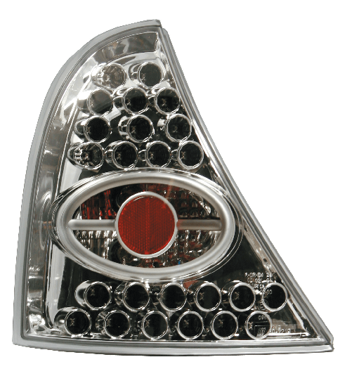 Pilot Coppia fanali posteriori LED - compatibile per  Renault Clio (4/98>) - Cromo