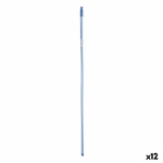 BigBuy Home Mazza per la Scopa Righe 2,3 x 130 x 2,3 cm Azzurro Metallo (12 Unità)