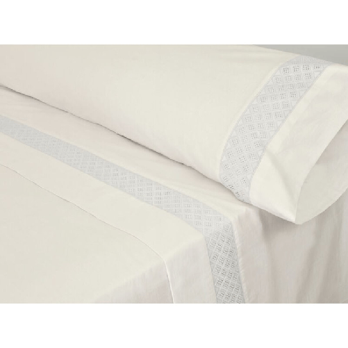 Pierre Cardin Set di Lenzuola Pierre Cardin ELISA Beige Ala francese