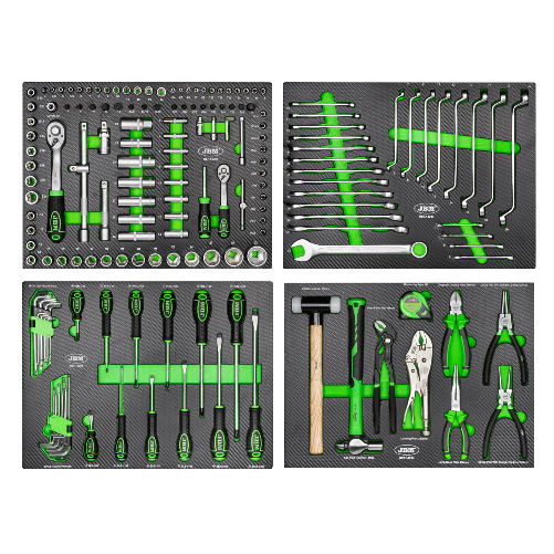 JBM SET DI 4 MODULI DI UTENSILI IN CARBONIO EVA