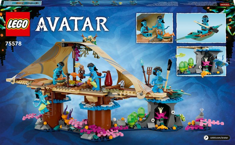 Lego-Avatar-La-Casa-Corallina-di-Metkayina