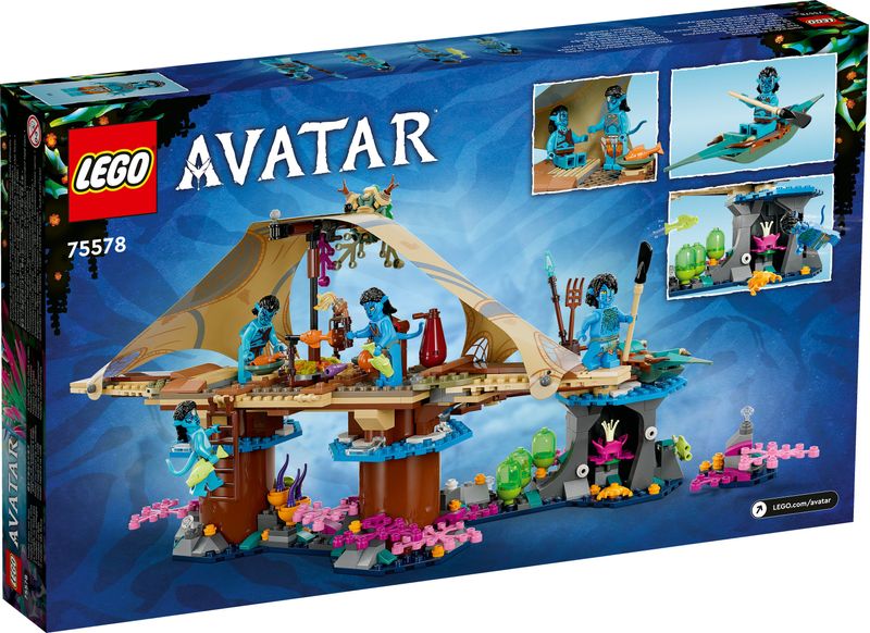 Lego-Avatar-La-Casa-Corallina-di-Metkayina