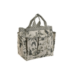 Home ESPRIT Contenitore degli attrezzi Home ESPRIT Giardino Cestino Verde Beige 47 x 18 x 27 cm