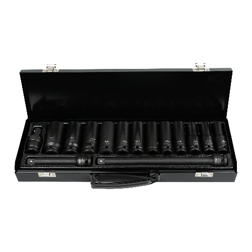 JBM SET DI 12 BUSSOLE PNEUMATICHE LUNGHE DA 1/2” ESAGONALI