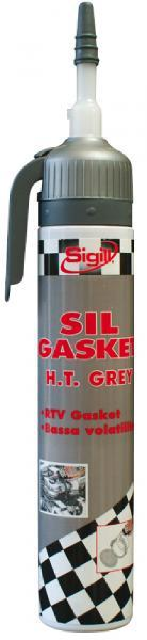 Sigill Silicone neutro Sil Gasket grigio 200 mL