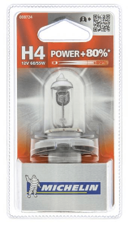 Michelin Lampadina Power +80% H4 12V 60/55W