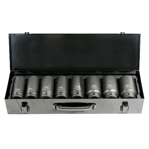 JBM SET DI 8 BUSSOLE ESAGONALI LUNGHE 3/4"