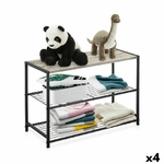 Confortime Scaffale Confortime Metallo 60 x 30 x 43 cm (4 Unità)