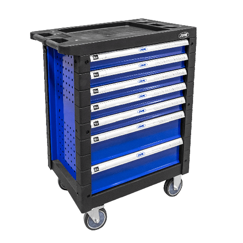 JBM CARRELLO A 7 CASSETTI CONSENZA UTENSILI - BLU