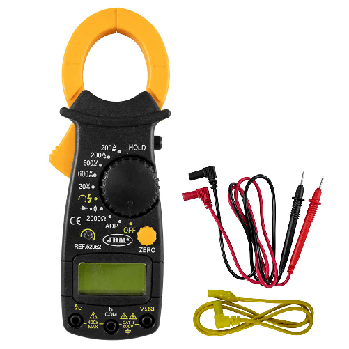 JBM MULTIMETRO CON PINZA AMPEROMETRICA PROFESSIONALE