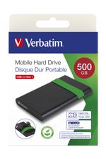 Verbatim-53111-disco-rigido-esterno-512-GB-Nero-Verde