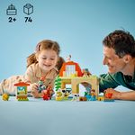 LEGO-DUPLO-10416-Cura-degli-Animali-di-Fattoria-Giocattolo-Gioco-di-Ruolo-Educativo-per-Bambini-2--con-Figure-Giocattolo