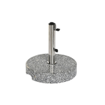 DKD Home Decor  Base per Ombrellone DKD Home Decor Grigio Acciaio inossidabile Granito (38 x 38 x 41 cm)