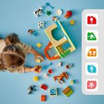 LEGO-DUPLO-10416-Cura-degli-Animali-di-Fattoria-Giocattolo-Gioco-di-Ruolo-Educativo-per-Bambini-2--con-Figure-Giocattolo