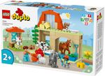 LEGO-DUPLO-10416-Cura-degli-Animali-di-Fattoria-Giocattolo-Gioco-di-Ruolo-Educativo-per-Bambini-2--con-Figure-Giocattolo