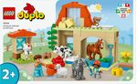 LEGO-DUPLO-10416-Cura-degli-Animali-di-Fattoria-Giocattolo-Gioco-di-Ruolo-Educativo-per-Bambini-2--con-Figure-Giocattolo