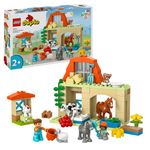 LEGO-DUPLO-10416-Cura-degli-Animali-di-Fattoria-Giocattolo-Gioco-di-Ruolo-Educativo-per-Bambini-2--con-Figure-Giocattolo