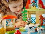 LEGO-DUPLO-10416-Cura-degli-Animali-di-Fattoria-Giocattolo-Gioco-di-Ruolo-Educativo-per-Bambini-2--con-Figure-Giocattolo