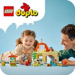 LEGO-DUPLO-10416-Cura-degli-Animali-di-Fattoria-Giocattolo-Gioco-di-Ruolo-Educativo-per-Bambini-2--con-Figure-Giocattolo