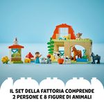 LEGO-DUPLO-10416-Cura-degli-Animali-di-Fattoria-Giocattolo-Gioco-di-Ruolo-Educativo-per-Bambini-2--con-Figure-Giocattolo