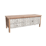 DKD Home Decor Mobile TV DKD Home Decor Abete 140 x 40 x 50 cm Legno MDF