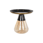 DKD Home Decor Tavolo aggiuntivo DKD Home Decor Bicolore Cristallo Ferro 60 x 60 x 57 cm